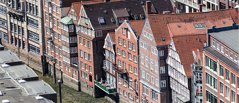 Mal einen genauen Blick in die historische Deichstrasse werfen