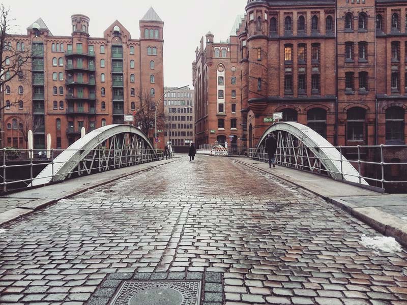 Romantisch seit 1888: die Speicherstadt